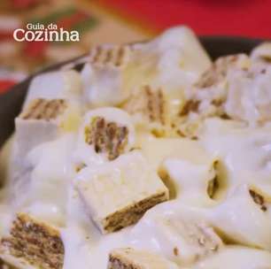 Mousse de limão com bis