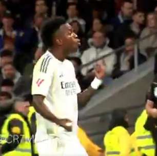 Vini Jr é flagrado criticando Gonzalo Garcia em goleada do Real