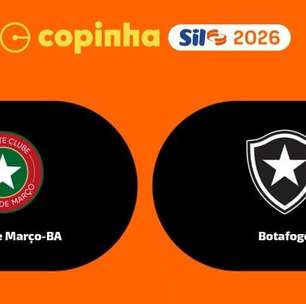 Estrela de Março x Botafogo, AO VIVO, com a Voz do Esporte, às 20h45