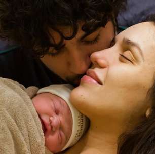 Rafa Kalimann e Nattan mostram rosto da filha pela primeira vez: 'Para sempre'