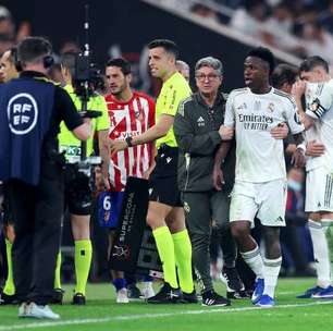 Vini Jr discute com Simeone e vive clima tenso no Real Madrid