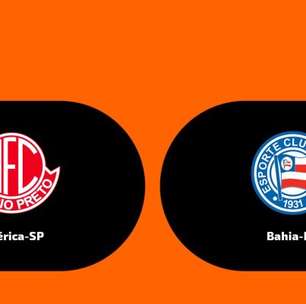 América-SP x Bahia, AO VIVO, com a Voz do Esporte, às 10h45