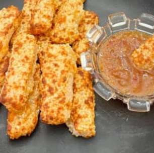 Palitos de tapioca na airfryer: sem fritura e super crocantes