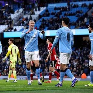 Com mistão, Manchester City esmaga o Exeter e avança na Copa da Inglaterra
