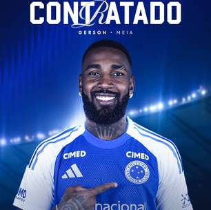 Cruzeiro anuncia Gerson e define próximo passo no mercado; confira
