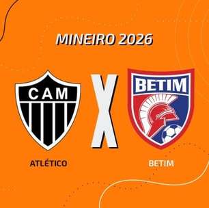 Atlético-MG x Betim, AO VIVO, com a Voz do Esporte, às 16h30