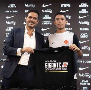 Johan Rojas é apresentado no Vasco e mira jogar a Copa do Mundo pela Colômbia