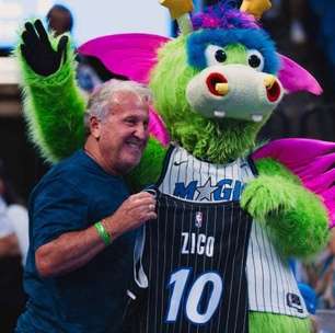 "Zico = vitória": ídolo do Flamengo vira talismã do Orlando Magic na NBA
