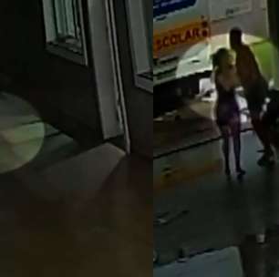 Cachorro é arrastado por ventania durante tornado no Paraná