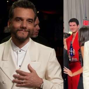 Veja 'Glambot' de Wagner Moura durante o Globo de Ouro 2026