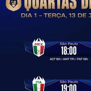 Confira os duelos, datas e horários das quartas de final da Kings League Nations