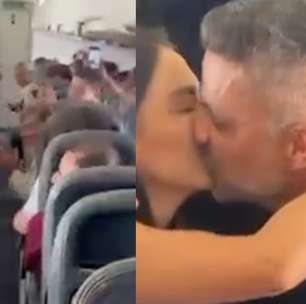 Piloto anuncia gravidez durante voo e surpreende marido: 'Um novo passageiro'