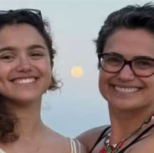 Com saudade, Sandra Annenberg se despede da filha e da nora