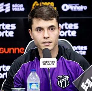 Apresentado oficialmente, Zanocelo se emociona e revela bastidores inéditos de acordo com o Ceará: "Fiz de tudo para estar aqui"