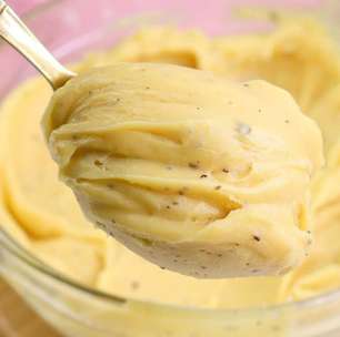 Receita de recheio trufado de maracujá perfeito, super cremoso e estruturado para seus bolos