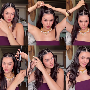 3 ideias de penteados de Eslovênia Marques para se inspirar no verão