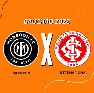 Monsoon x Internacional: onde assistir, escalações e arbitragem