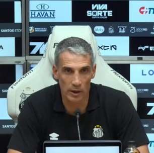 Vojvoda lamenta resultado, mas elogia atuação do Santos contra o Palmeiras