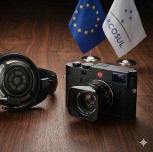 Fones Hi-Fi e câmeras que são verdadeiros objeto de desejo a preços acessíveis? O impacto real do novo acordo comercial entre Europa e Mercosul nas marcas de elite da tecnologia