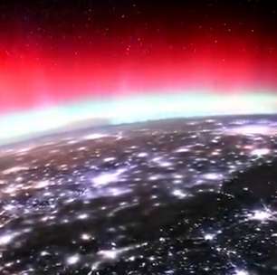 Vídeo feito por astronauta mostra aurora boreal vista do espaço