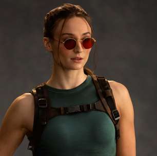 Prime Video mostra Sophie Turner como Lara Croft