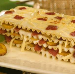 Lasanha de banana com queijo e goiabada: fácil e rápida