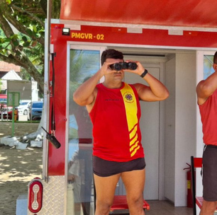 Praia de Garatucaia, em Angra, ganha posto móvel do CBMERJ para resgaste marítimo