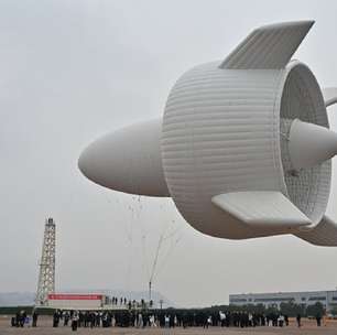 A China acaba de fazer o primeiro voo da maior turbina eólica voadora do mundo e quer gerar energia limpa acima das nuvens