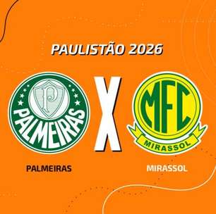 Palmeiras x Mirassol: onde assistir, escalações e arbitragem