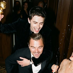 Cavalinho em DiCaprio, Ariana em cima da mesa: designer usa IA para imaginar festa pós-Globo de Ouro