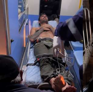 Cantor Luan Pereira passa mal e é socorrido às pressas após show em SP