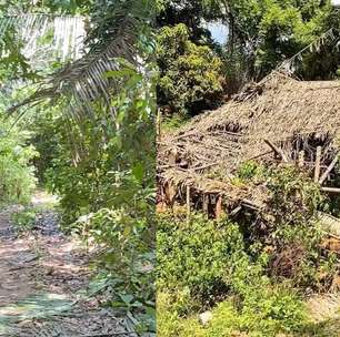 Imagens mostram local exato onde menino desaparecido foi encontrado em mata no Maranhão