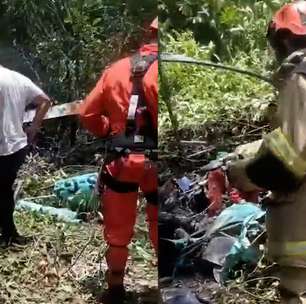 Helicóptero cai e deixa três pessoas mortas no Rio de Janeiro