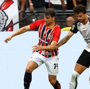 Corinthians marca no fim e arranca empate contra o São Paulo