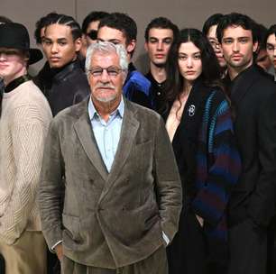 Com presença de famosos, Dell'Orco estreia na liderança da Armani