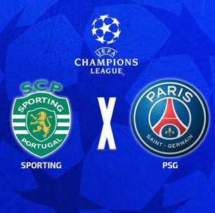 Sporting x PSG: onde assistir, escalações e arbitragem