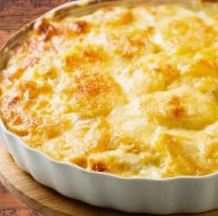 Gratinado de batata-doce cremoso: impressiona sem esforço