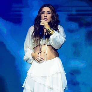 Lauana Prado anuncia gravidez em show após término de noivado: 'Maior bênção'