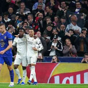 Real Madrid goleia o Monaco com show de Vini Jr na Champions