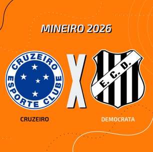 Cruzeiro x Democrata-GV: onde assistir, escalações e arbitragem