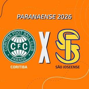 Coritiba x São Joseense: onde assistir, escalações e arbitragem
