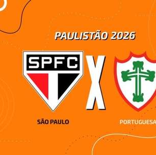 São Paulo x Portuguesa, AO VIVO, com a Voz do Esporte, às 18h