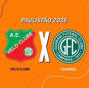 Velo x Guarani, AO VIVO, com a Voz do Esporte, às 20h