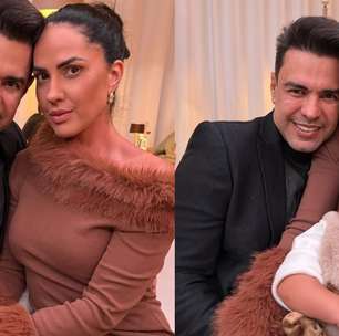Graciele Lacerda mostra filha "atrapalhando" momento a sós com Zezé
