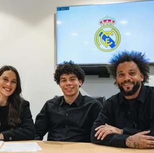 Enzo Alves, filho de Marcelo, assina primeiro contrato profissional com o Real Madrid