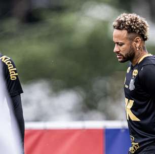 Neymar inicia transição física no Santos e se aproxima de retorno