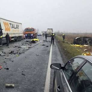 Acidente com torcedores do PAOK deixa sete mortos na Romênia