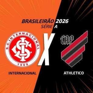 Internacional x Athletico-PR: onde assistir, escalações e arbitragem