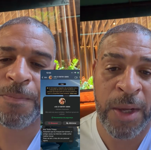 Adriano Imperador diz que mãe perdeu R$ 15 mil em golpe e alerta bandido: 'É melhor devolver'