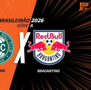Coritiba x Bragantino: onde assistir, escalações e arbitragem